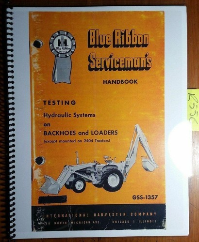 International backhoe - international,